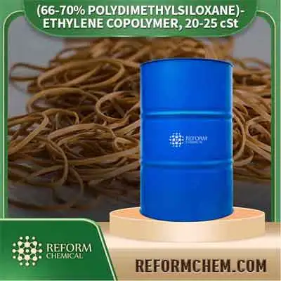 (66-70% POLYDIMÉTHYLSILOXANE)-COPOLYMÈRE D'ÉTHYLÈNE, 20-25 cSt